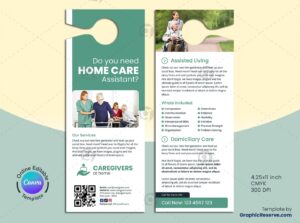 Home Care Assistant Canva Door Hanger