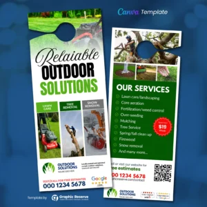 |Exterior Cleaning Service Door Hanger||