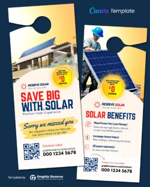 |Solar Doog Hanger Canva Template 2
