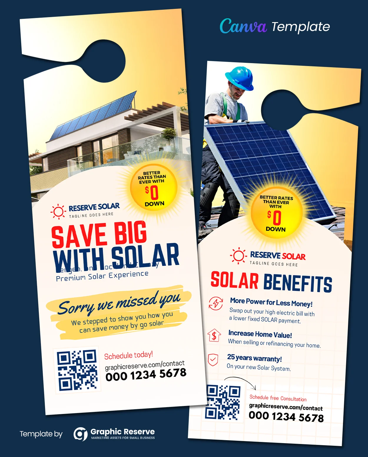 |Solar Doog Hanger Canva Template 2