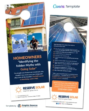 |Solar Service Door Hanger