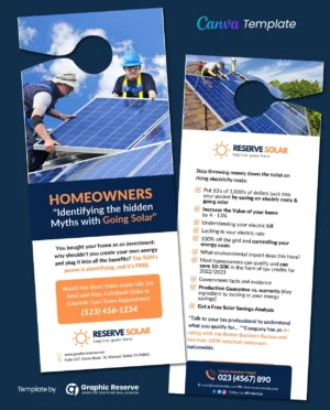 |Solar Door Hanger Design